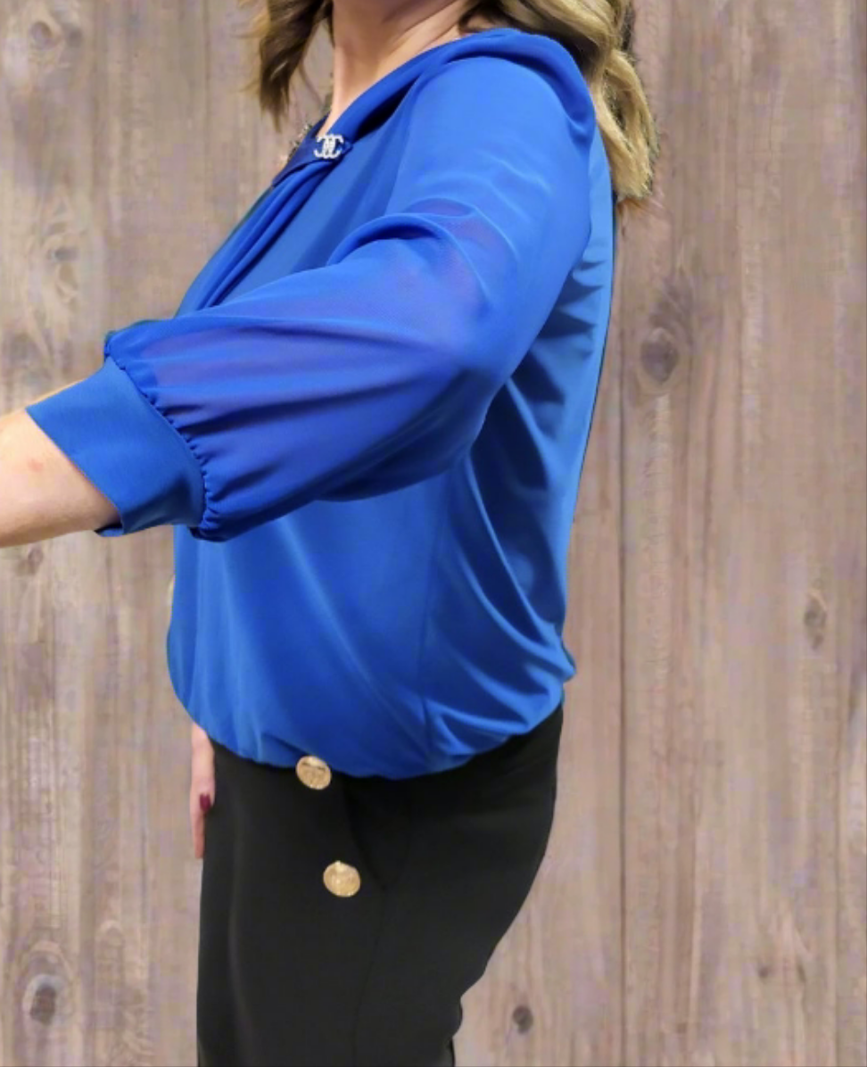 Royal Blue Yew Top