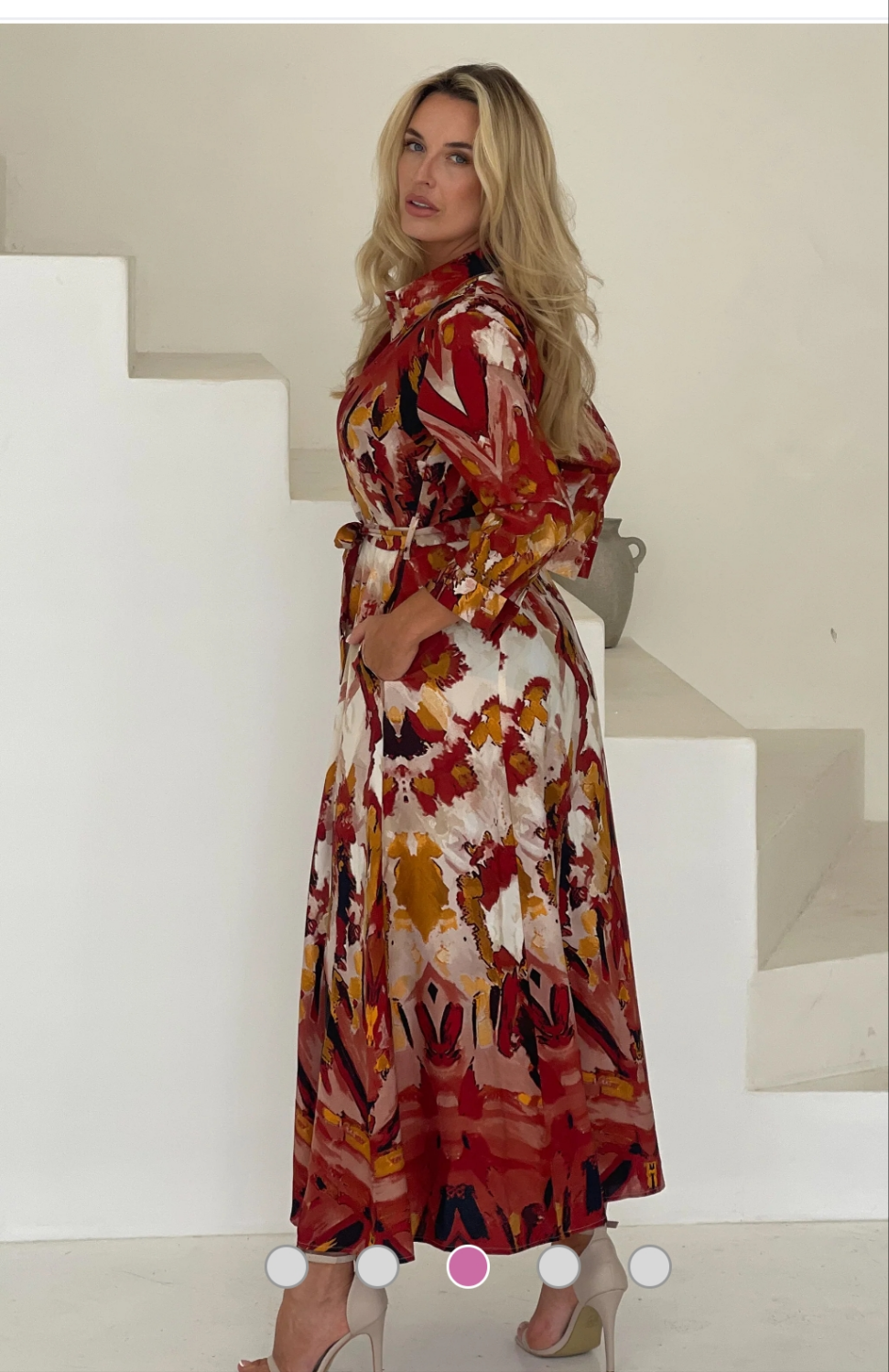 Angela Shirt Maxi Dress