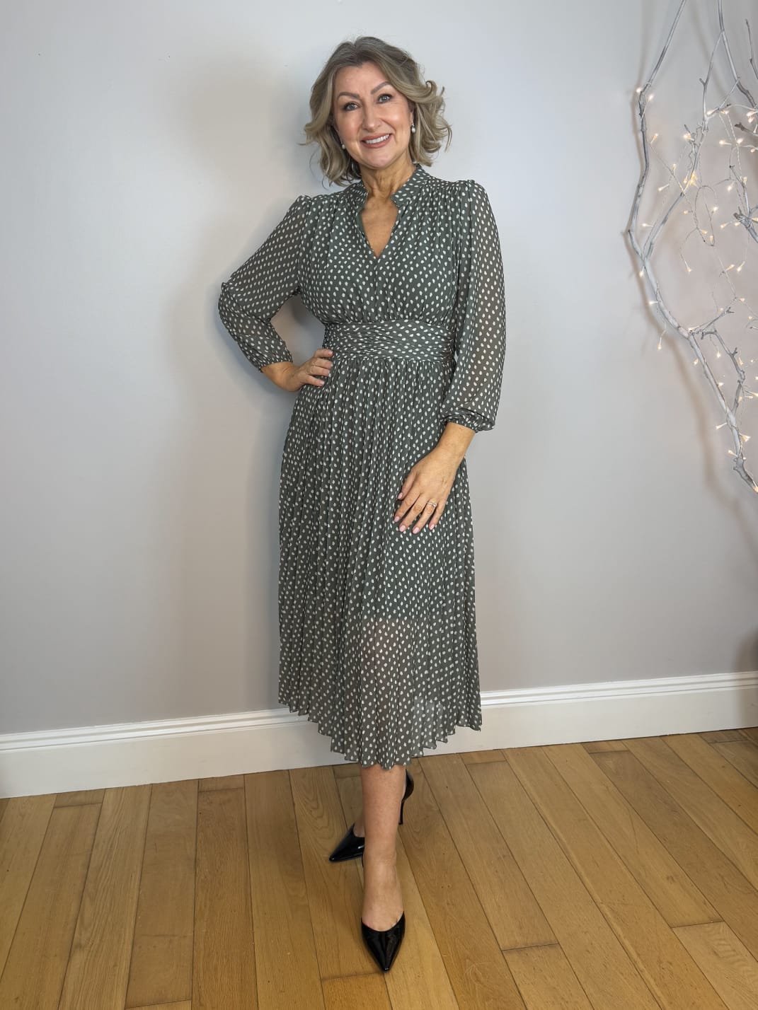 Erin pleated Dress