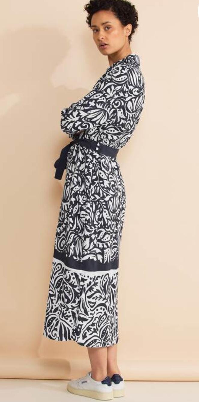 STREET ONE Border Shirt Dress