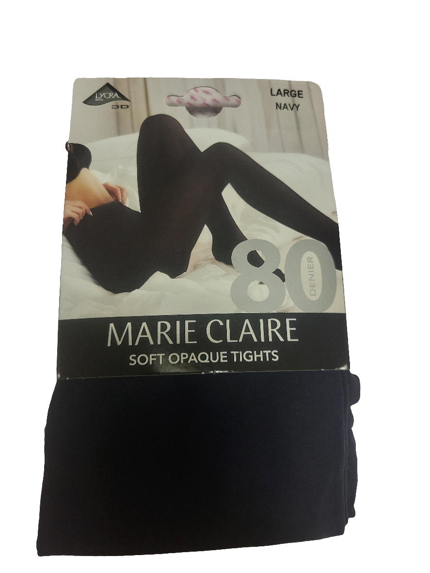 MARIE CLAIRE 80 Denier Navy