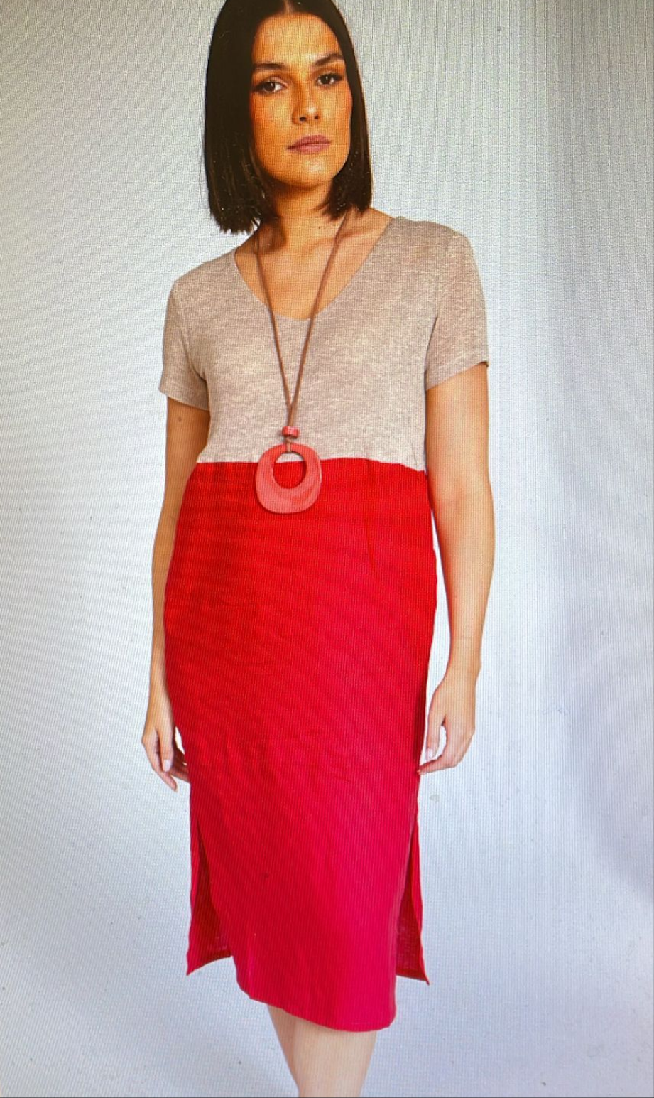 Perzuzzi  Color  Block Dress