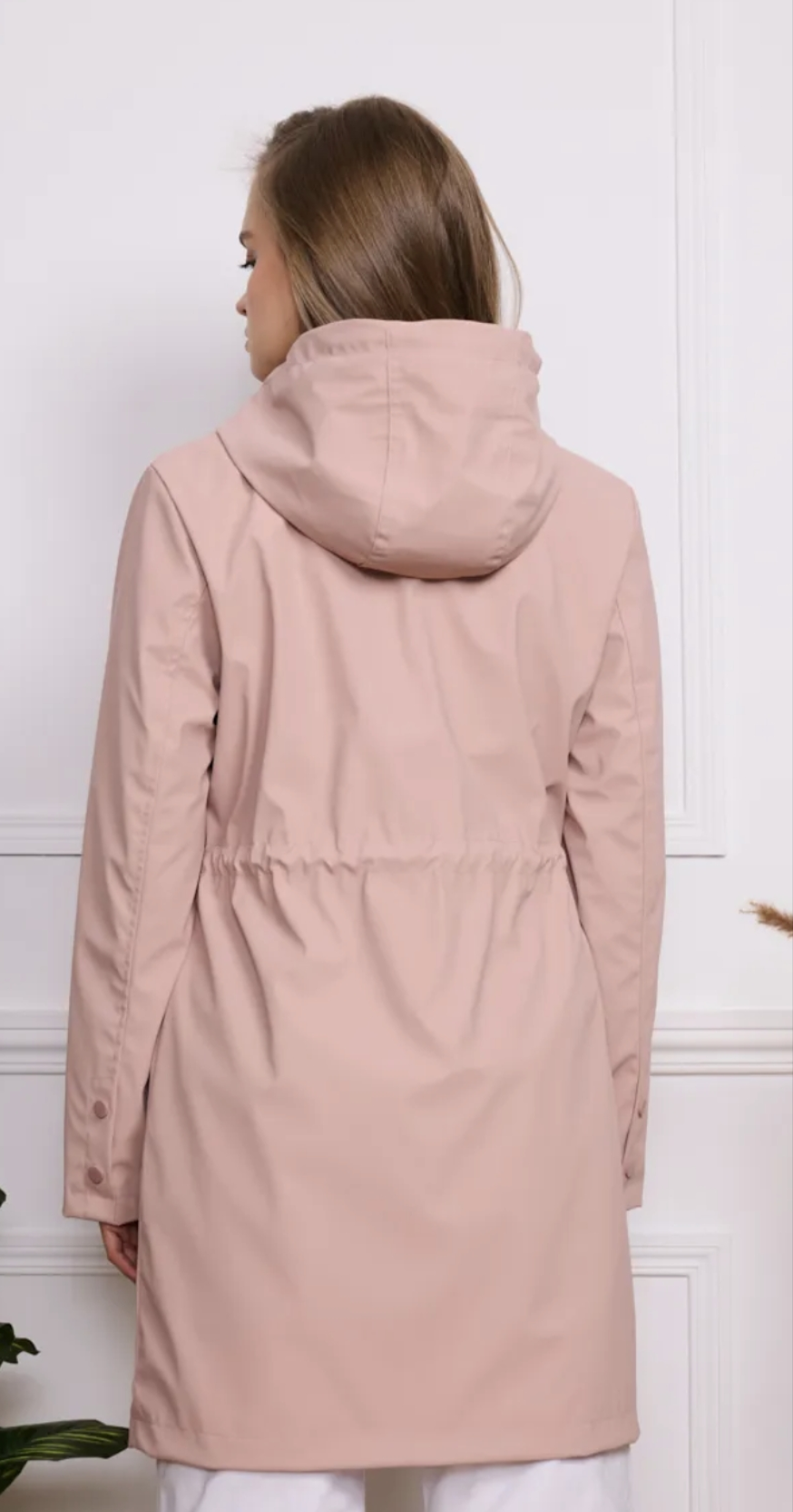 Estelle  Rose pink Raincoat