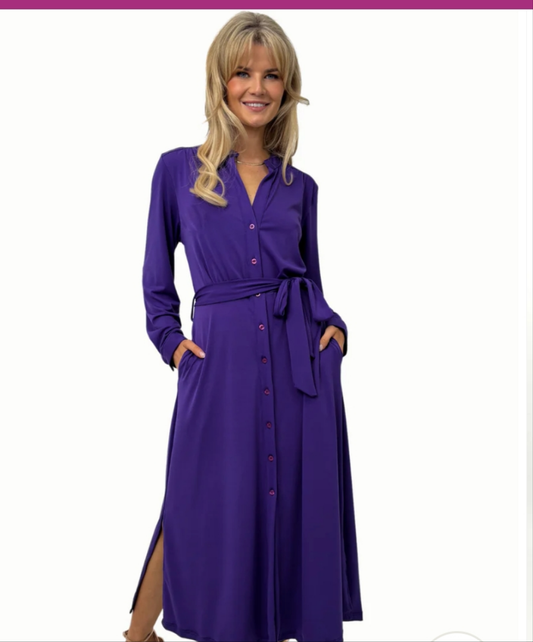 Kate & Pippa Capri dress in purple